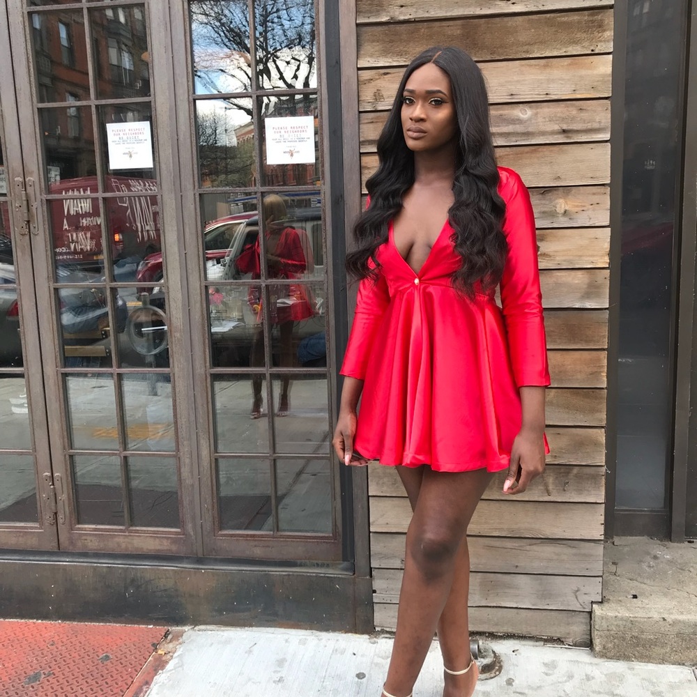 Little red dress